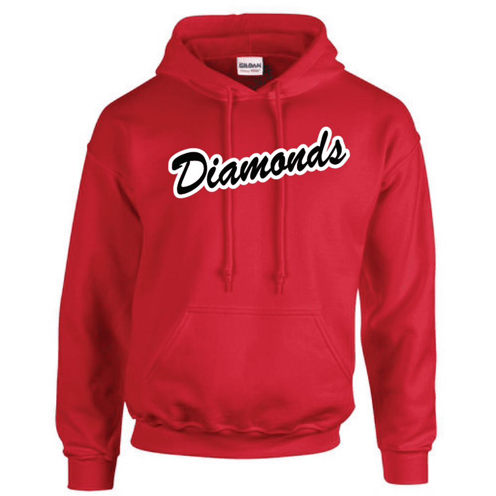 G185 Gildan Heavy Blend 8 oz., 50/50 Hooded Sweatshirt - Red - The ...